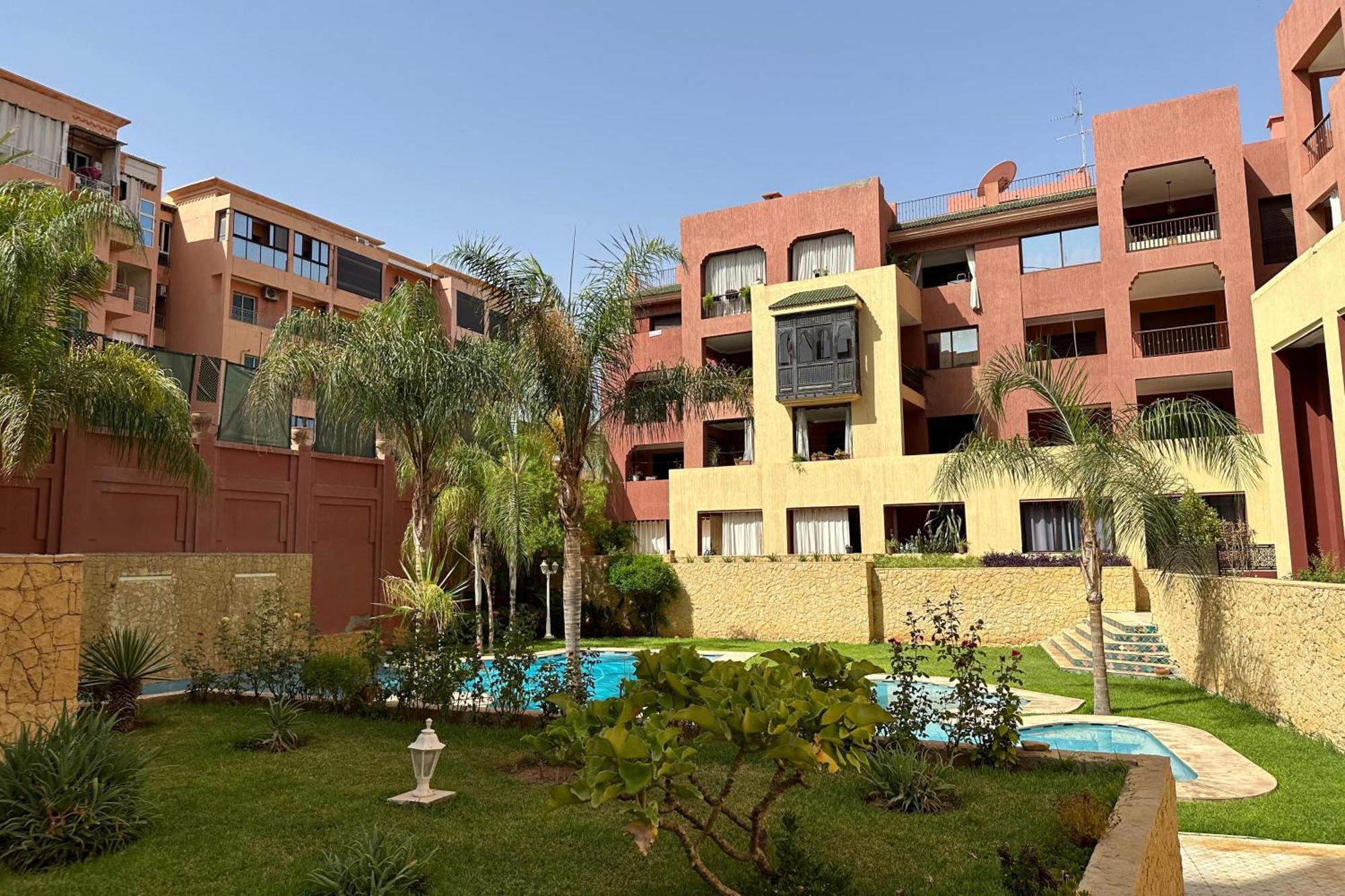 Appartement Calme, Gueliz Μαρακές Εξωτερικό φωτογραφία